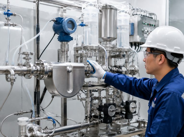 六盘水科里奥利液体质量流量计